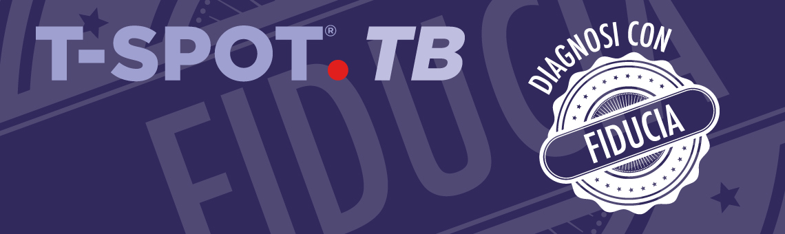 T-Spot logo on a purple background